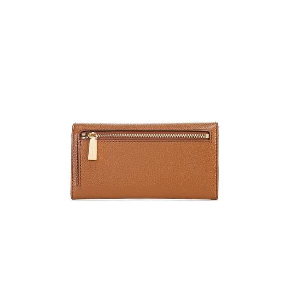 NWT Michael Kors Jet Set Charm Large Trifold Wallet – Luggage, One Size - Picture 2 of 2